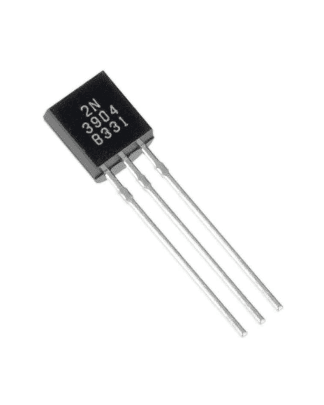 Transistor NPN Encapsulado Metálico TO-92 De 3 Pines 2N3904