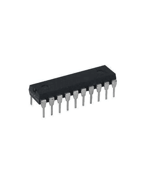 Circuito Integrado Compuesto Por Ocho Bufer Con 3 Estados Encapsulado DIP 74LS244