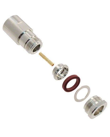 Conector Coaxial Tipo N Hembra Amphenol 82-63RFX