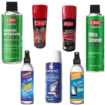 Limpiadores y lubricantes