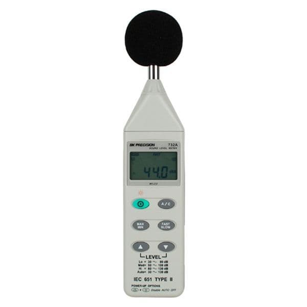 Medidor De Nivel De Sonido Con Capacidad RS 232 BK Precision BK732A