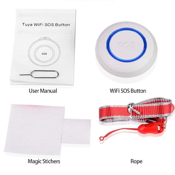 Botón Inalámbrico De Emergencia WiFi BPANICO