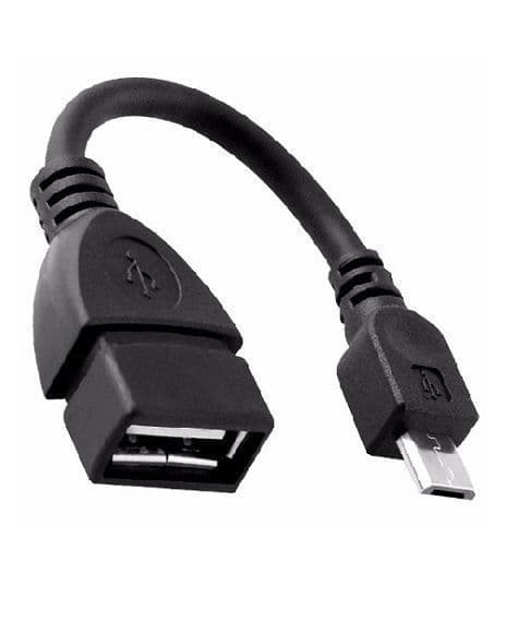 Adaptador Micro Usb De 5 Pines Macho a Usb Hembra CA703