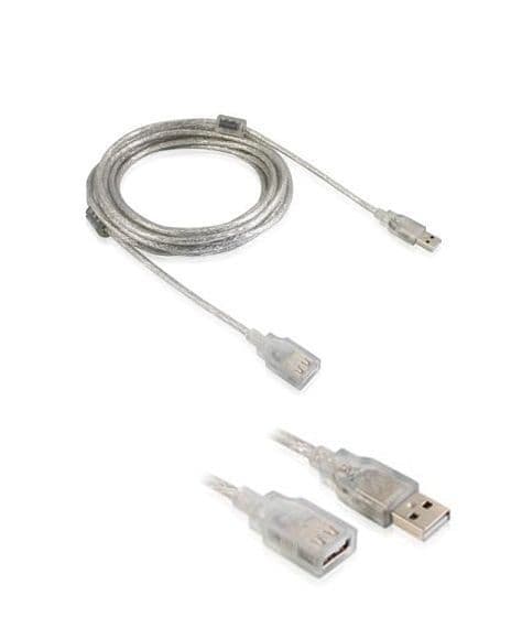 Cable Extensión USB 2.0 Tipo A Macho a USB 2.0 Tipo A Hembra De 1.8 m CAUSB-EXT1.8