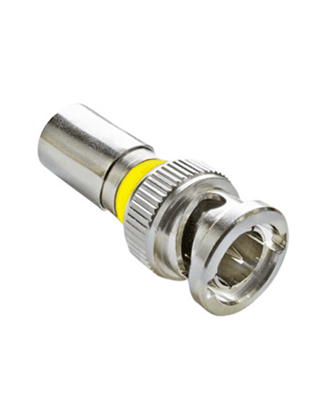 Conector Coaxial De Presión BNC Macho Para Cable RG6 CBB32PH