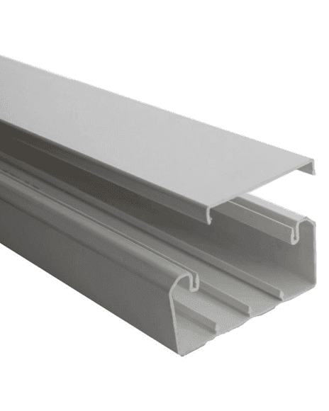 Canaleta Plástica Sin Adhesivo 40mm X 25mm De 2mt De Largo CL4025