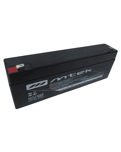 Batería Sellada Mtek 2.3Ah 12Vdc ES2-12