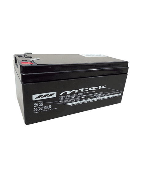 Batería Seca AGM 12Vdc 3.2Ah Mtek ES3.2-12
