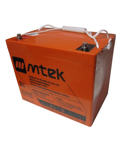 Batería Sellada Mtek 75Ah 12Vdc ES75-12