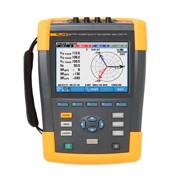 Analizador De Energía y Calidad Eléctrica Fluke F437-II