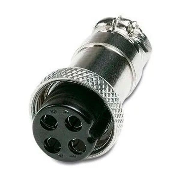 Conector Circular Aéreo de 4 Pines Hembra MRM31-4J