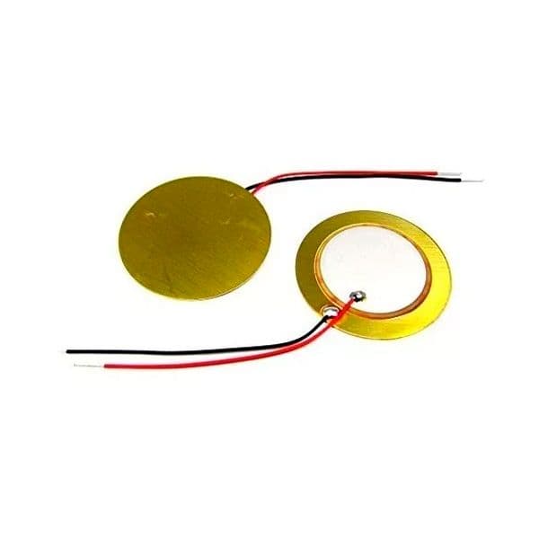 PZE27 Disco De Buzzer Piezoeléctrico 27mm