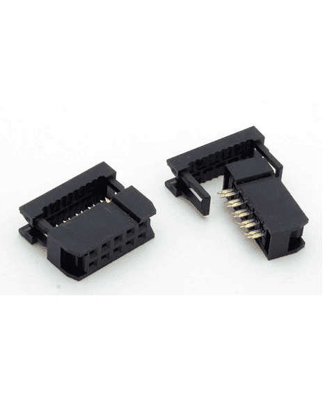 Conector Hembra  Ribbon De 10 Pines R10H