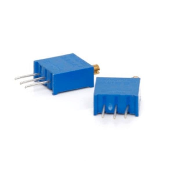 Trimmer Vertical Cuadrado De 1KΩ 15 Vueltas T1KV