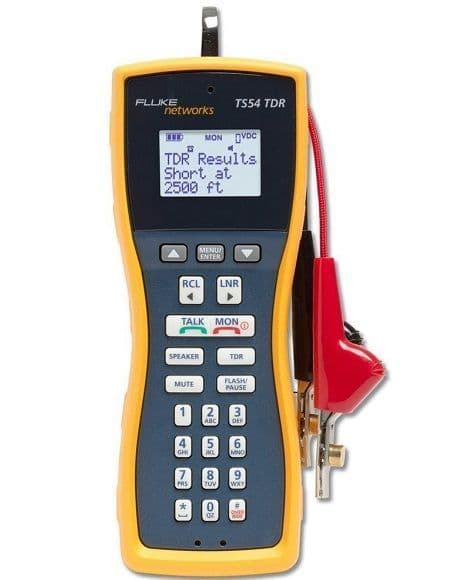 Comprobador Telefónico VDV Con TDR Fluke TS54
