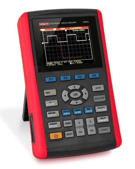 Osciloscopio Digital Portátil De 25MHz 2 Canales Unit UTD1025CL
