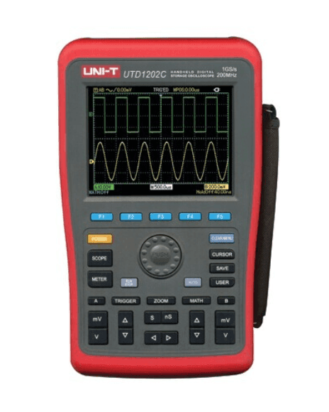 Osciloscopio Digital De 200Mhz 2 Canales Unit UTD1202C
